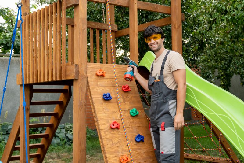 Wooden Playset Installation in Prescott Valley, AZ
