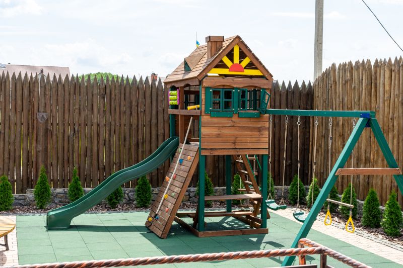 Wooden Swing Set Installation in Alpharetta, GA