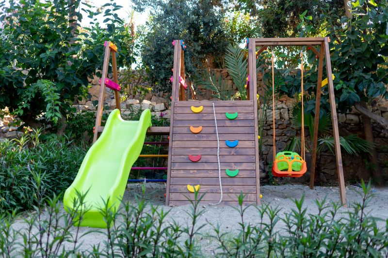 Wooden Playset Installation in Conroe, TX